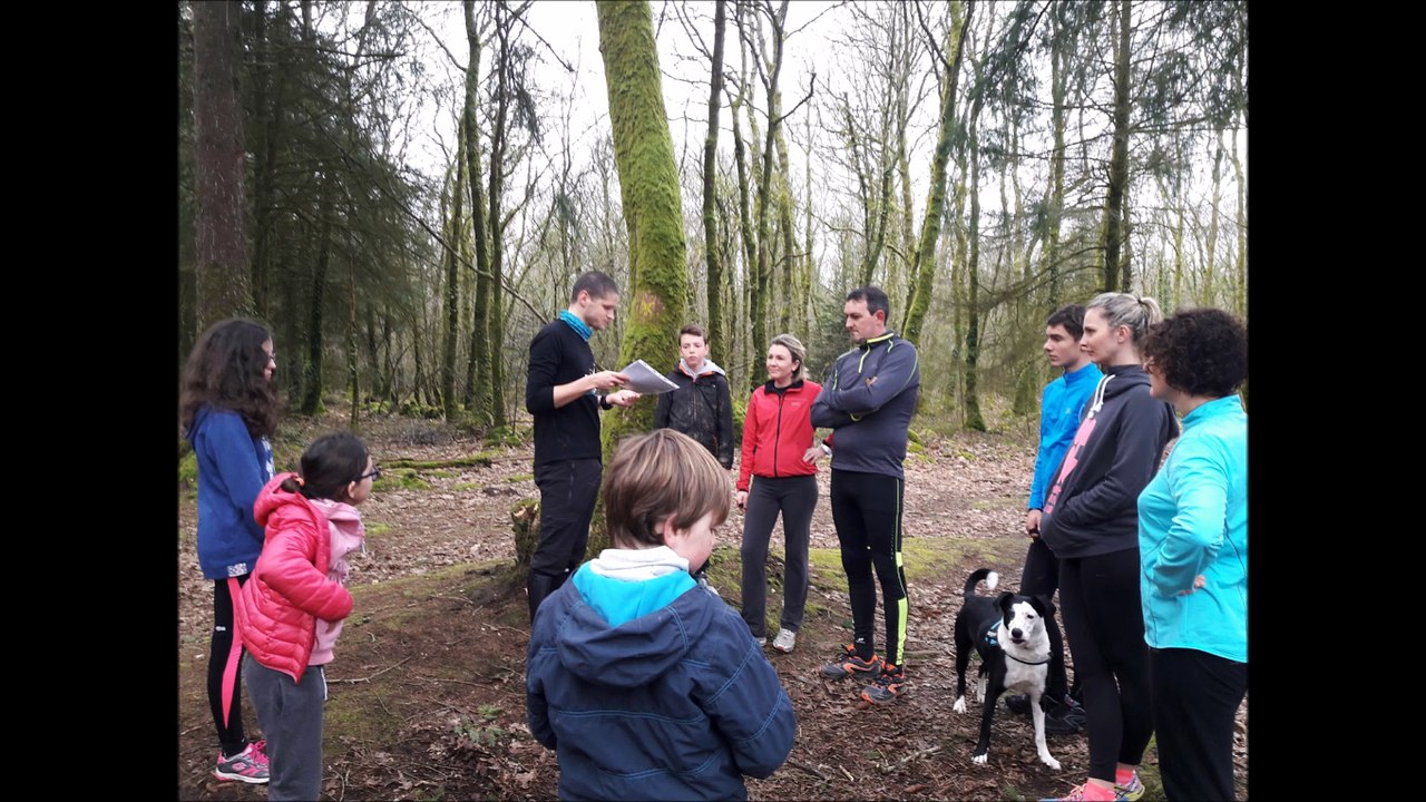 Ecole de CO dans la forêt de Trémelin - 11 mars 2017