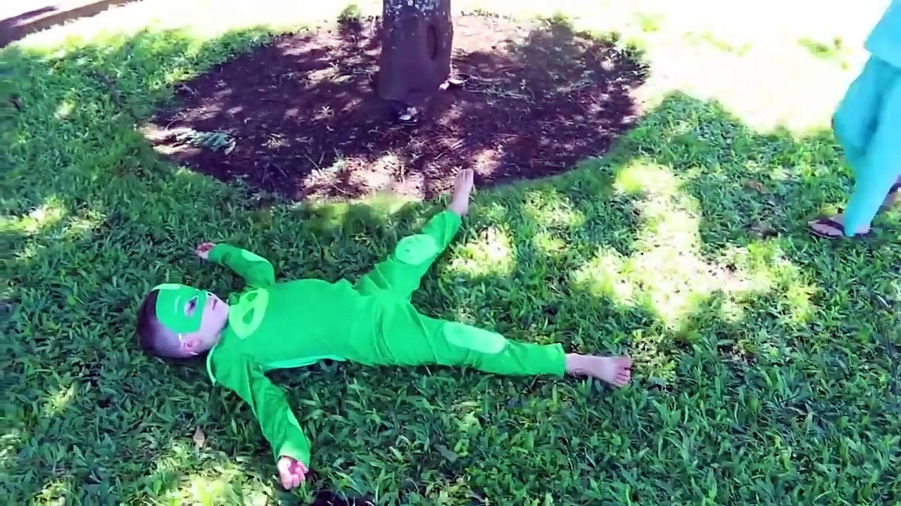 PJ MASKS IRL GET HURT Catboy Hit Too Much Gekko In Real Life Funny Injury Medical Episode-6xCrXyGvt04