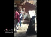 كواليس تصوير مشهد من مسلسل هيفاء وهبي الجديد 