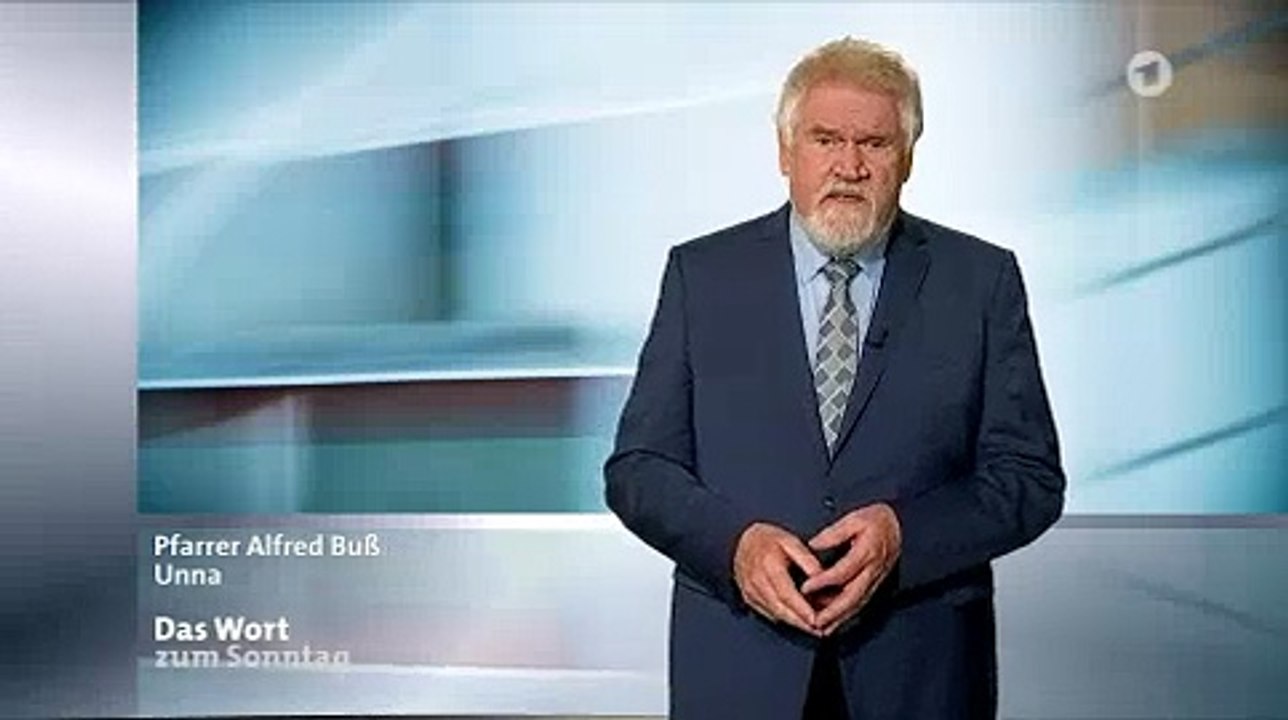 Pfarrer Alfred Buß: Unsere Freiheiten | Das Wort zum Sonntag | Das Erste