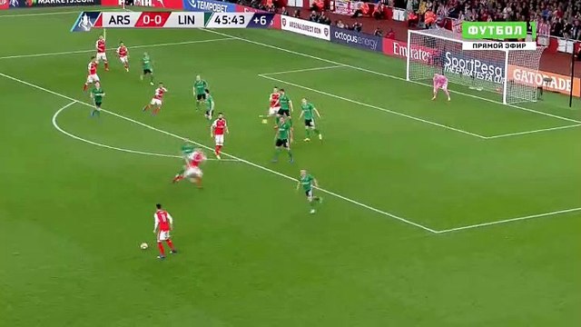 Theo Walcott Goal HD - Arsenal 1-0 Lincoln City - 11.03.2017 HD