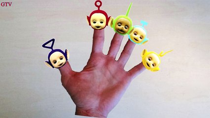 Teletubbies Lollipop Finger Family Nursery Rhyme Song