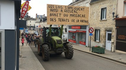 Action contre les travaux de la zone commerciale