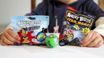 Angry Birds MashEms Sticky - Star Wars Figures and Zerboz Green Egg​​​ | Arcadius Kul​​​