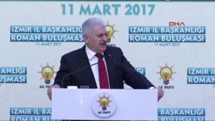 Izmir Başbakan Yıldırım Romanların Buluşmasında Konuştu