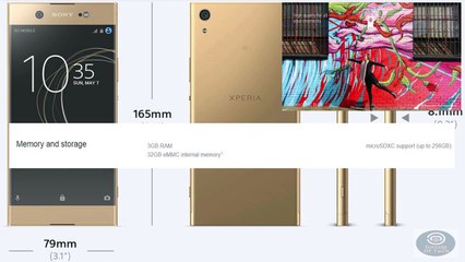 Sony Xperia XA1 Features, Spacificatios