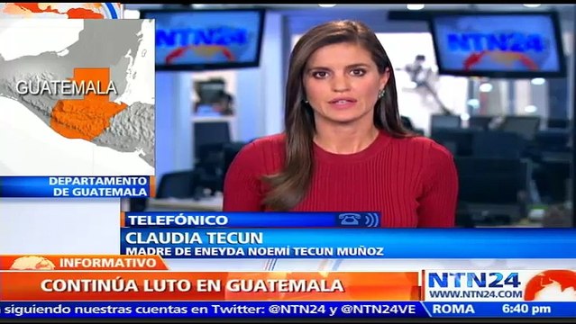 “Estamos pidiendo justicia porque esto no puede quedar así”: madre de joven herida durante incendio en albergue de Guate