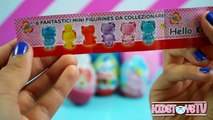 Play Doh Surprise Eggs Peppa Pig Español! Kinder Egg Surprise Minnie Mouse Bowtique Minion