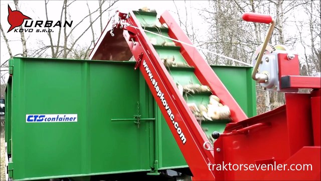 Gördüğüm En Güzel Odun Bölme Makinesi