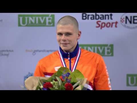 Men's 100m backstroke S14 | Victory Ceremony | 2014 IPC Swimming European Championships Eindhoven