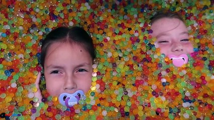 Bad Baby Crazy Orbeez Bath Party Spa Compilation Daddy Freaks Out - Toys AndMe