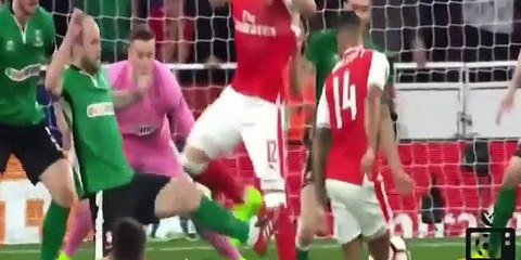 اهداف مباراه ارسنال 3-0 لينكولن سيتي 11-3-2017