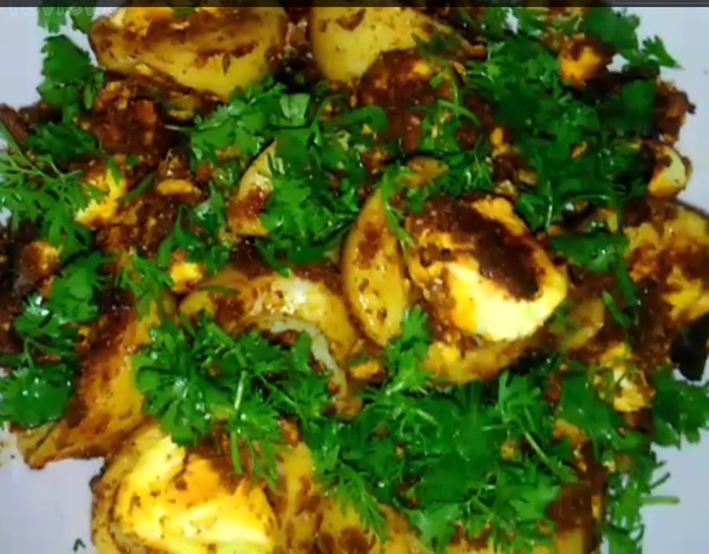 ⁣how to prepare Masala Egg Fry - Spicy Egg Fry