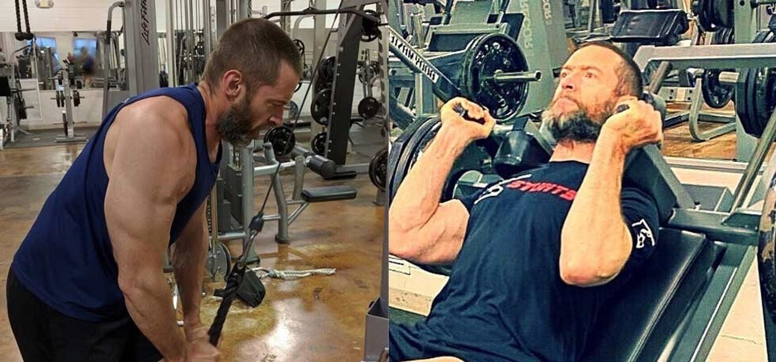 HUGH JACKMAN : LOGAN training - WOLVERINE