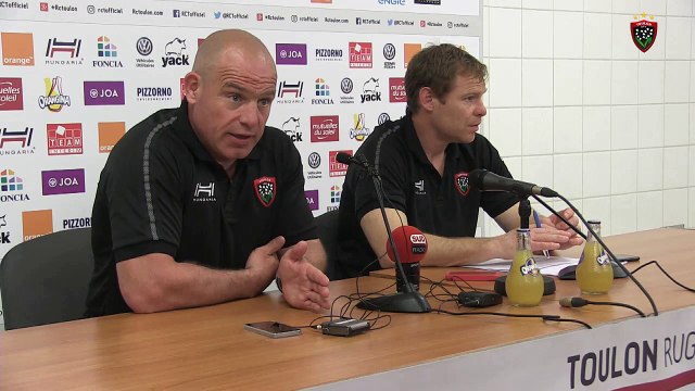Après-match Toulon/Bayonne : Richard Cockerill