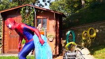 Spiderman Love Frozen Elsa & Anna on PC Hulk Joker Pranks Steal Colors Funny Superheroes R