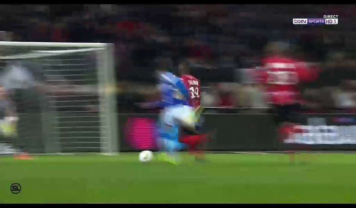 Yannis Salibur Goal HD - Guingamp 1-0 Bastia - 11.03.2017