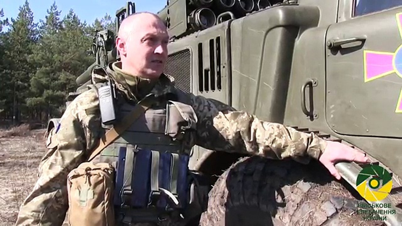 Луганск Украинские Урагани на страже