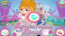 Barbie and Elsa Bridesmaids Rivals - Disney Princess Games for Kids