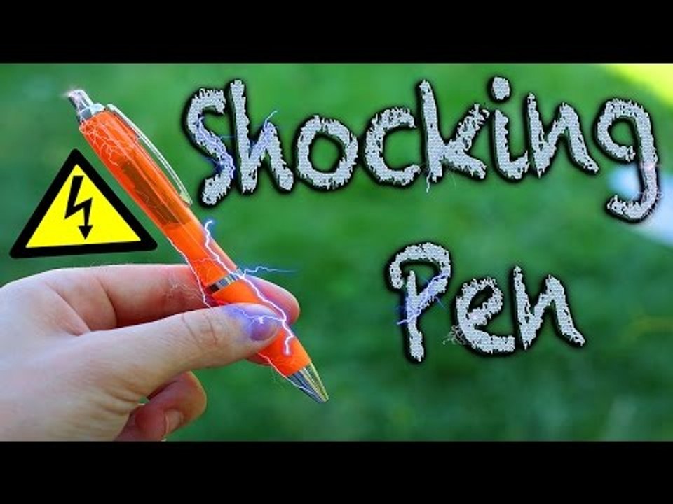 Como fazer uma caneta com choque eléctrico - How to make a SPY PEN TASER