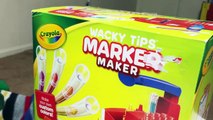 CRAYOLA MARKER MAKER Play Set! _ DIY marker maker wacky tip-rNsKy7mq2pk