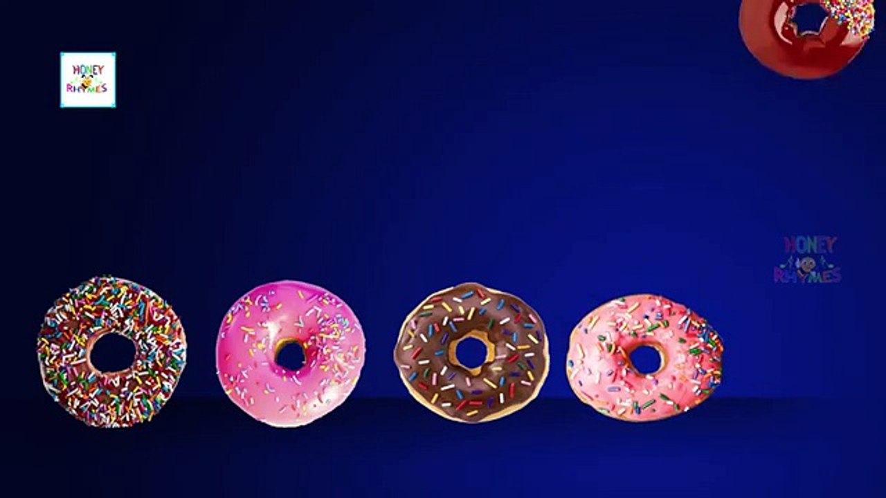 The Finger Family Donuts Family Nursery Rhyme - Donuts Finger Family 3D Kids Nursery Rhymes & Songs