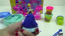 PLAY DOH Disney Frozen ELsa and Anna 5 - Playdough Princess Elsa and Queen Elsa Play-doh