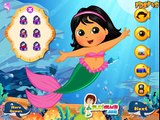 thekizi com Cute Dora Mermaid Dressup Gameplay