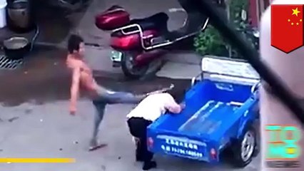 rrah gruan e vet, shikoni si reagojnë njerëzit përreth