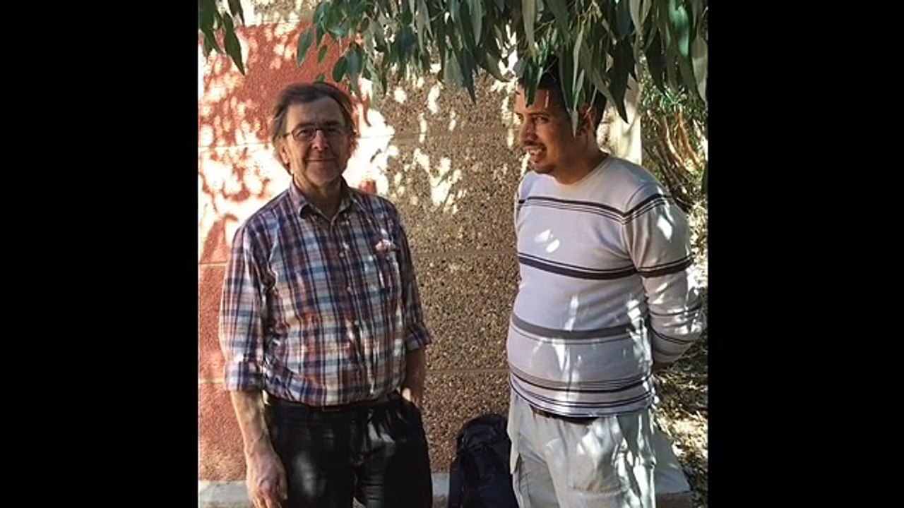 Présentation des associations Ourika Solidaire et Ourika Tadamoune, lors de l'action des lycéens du Campus de Pouillé