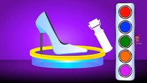 Learn Colors with High Heels, Colours to Kids Children Toddlers, Baby Play Videos