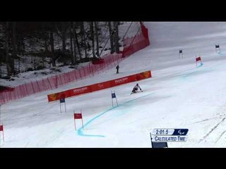 Esat Hilmi Bayindirli (2nd run) | Men's giant slalom sitting | Alpine skiing | Sochi 2014