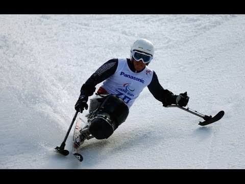 Corey Peters (2nd run) | Men's giant slalom sitting | Alpine skiing | Sochi 2014 Paralympics