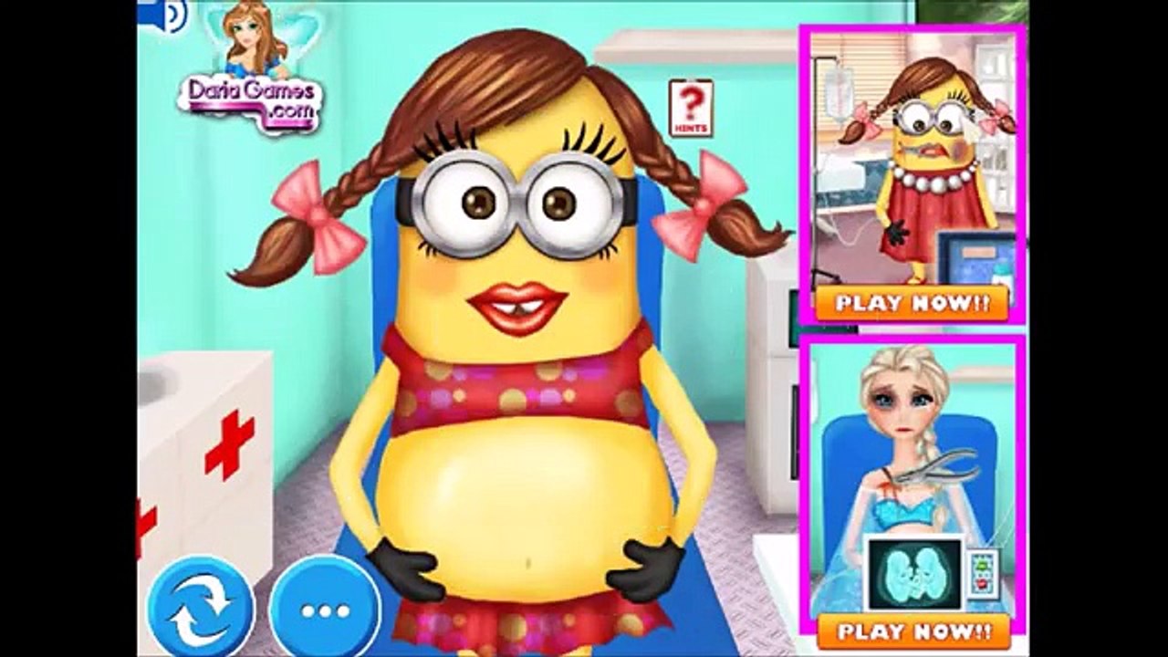 Pregnant Minion vs Pregnant Elsa