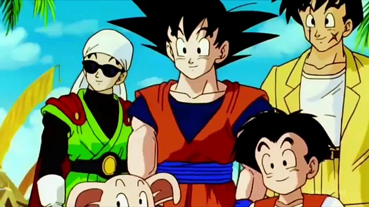 Goku Meets Goten For The First Time Dragon Ball Kai English Dub