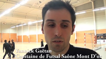 Interview capitaine Futsal Saône Mont D'or