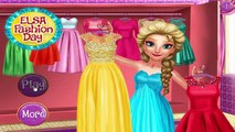 Эльза Мода дней игра дисней Принцесса Мода платье вверх Игры для девушки