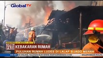 Kebakaran Rumah di Kawasan Tambora, Jakarta Barat