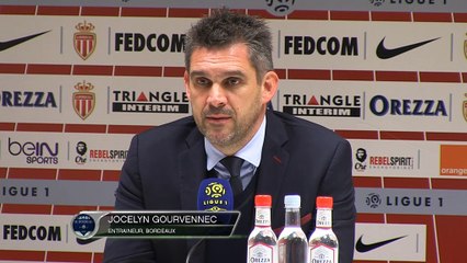 Ligue 1 - Gourvennec : "Monaco sera dur à aller chercher"