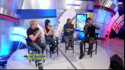 Entrevista a Secreto Donde Canta En Vivo (Quizas No Soy Ese Hombre) en De Extremo a Extremo