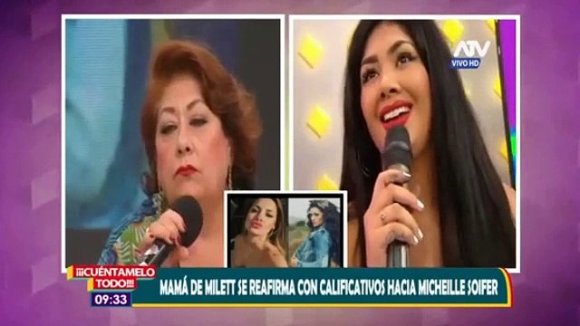 Mama de Milett Figueroa denigró a Michelle Soifer Chris Soifer llora en vivo