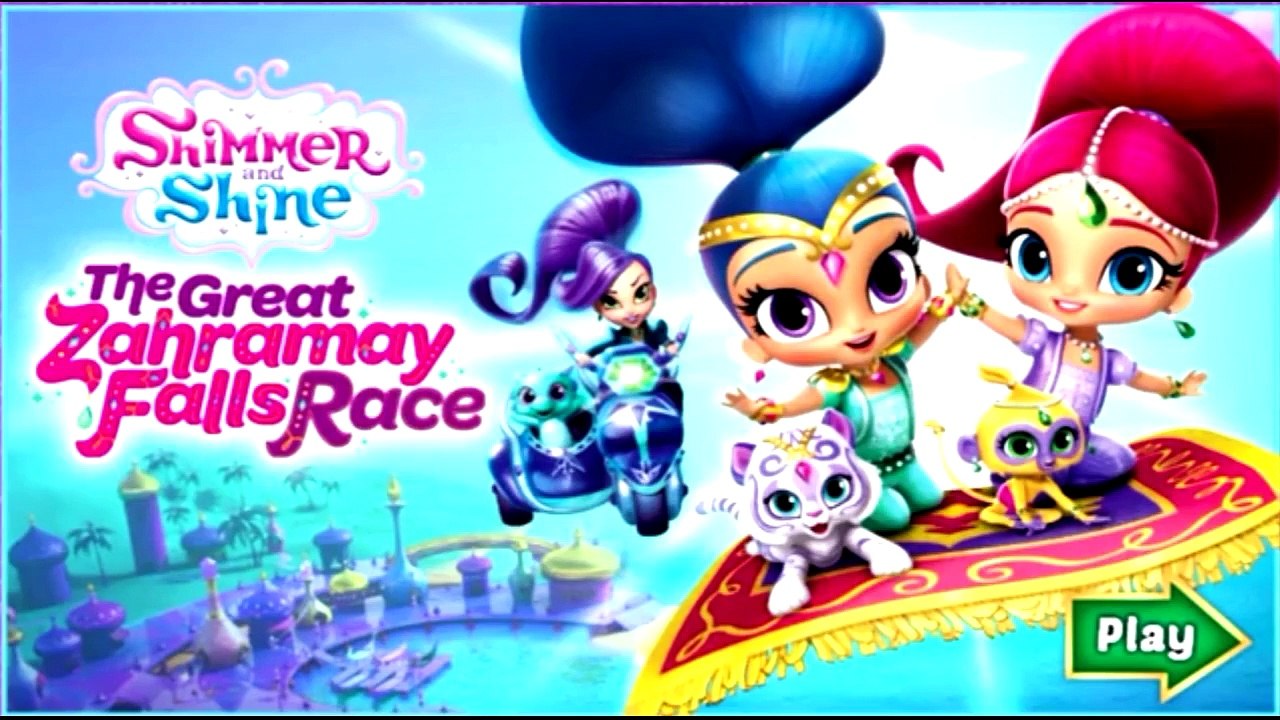 Shimmer and Shine Free ‘Great Zahramay Falls Race Game | Games | Nick Jr.