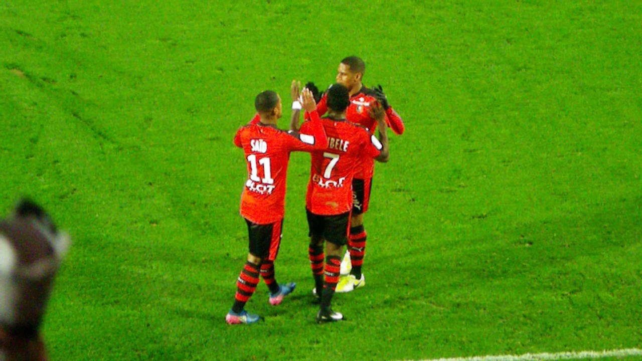 11/03/17 : SRFC-DFCO : célébration Wesley Saïd (58')