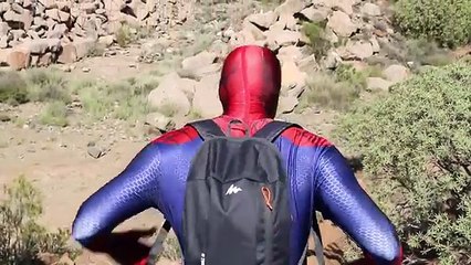 Spiderman vs Venom in Real Life Superhero Fights Movie