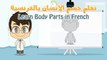 Partes del Cuerpo humano en francés para Niños de partes del cuerpo humano en francés para niños