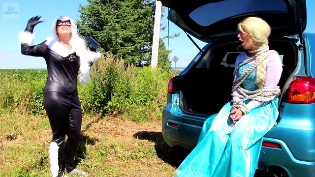 И Анна Эльза замороженные Ханса килектор джокер пагубный розовый Девушка-паук человек-паук против вес вес вес в Catwom