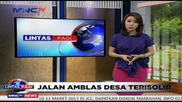 Jalan Amblas Lumpukan Akses Warga