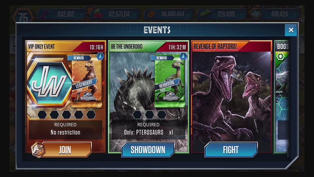 WOOLLY MAMMOTH - FIRST GLACIER ARENA BATTLE || Jurassic World The Game