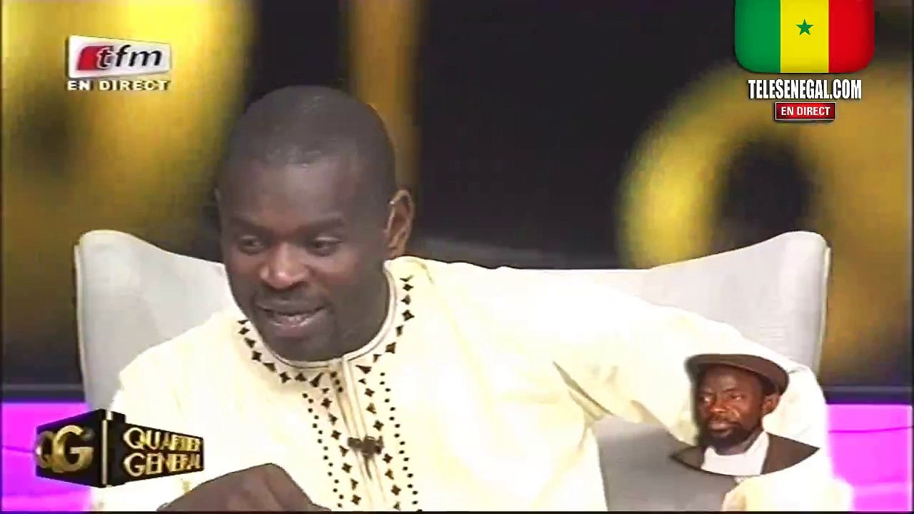 Pape Cheikh Diallo dérape encore sur le plateau de QG