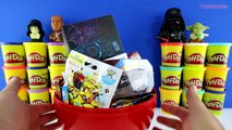 GIANT Surprise Eggs Compilation Play Doh - Deadpool Star Wars Minecraft Avengers Hulk TMNT